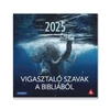 Kép 1/3 - Négyzetes, tűzött falinaptár 2025 (3/1) – Vigasztaló szavak a Bibliából (állatos)