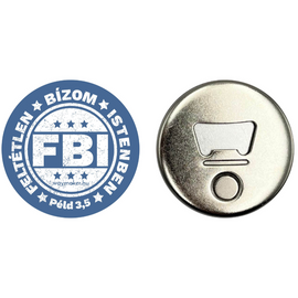 FBI – Hűtőmágnes üvegnyitóval