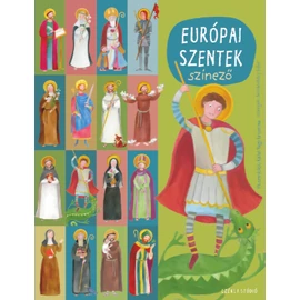 Európai szentek színező Európai szentek színező