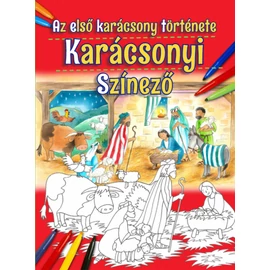 Karácsonyi színező – Az első karácsony története