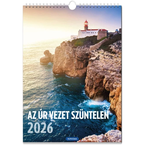 Nagy falinaptár 2026 (1/2) – Az Úr vezet szüntelen (tájkép)