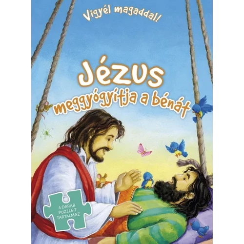 Jézus meggyógyítja a bénát – Vigyél magaddal – Puzzle Biblia