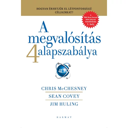 A megvalósítás 4 alapszabálya - 4DX - McChesney, Covey, Huling