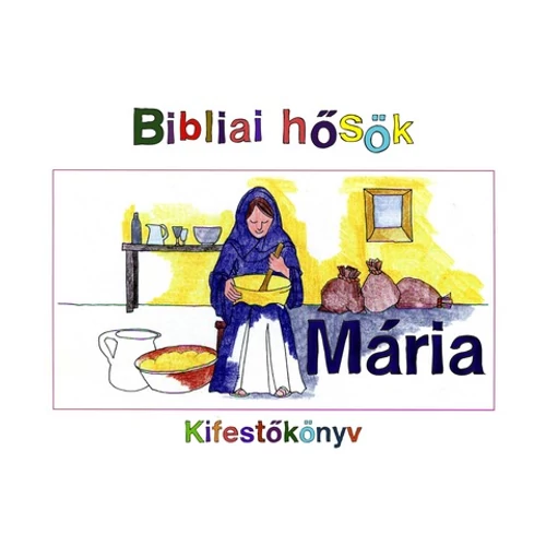 Kifestőkönyv - Mária